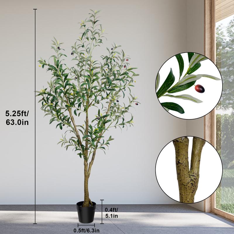 Realistic Olive Tree Decor