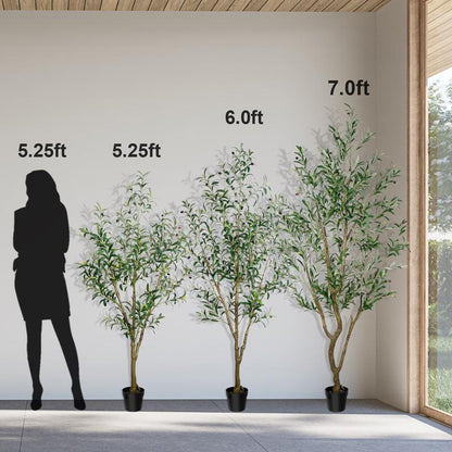 Realistic Olive Tree Decor