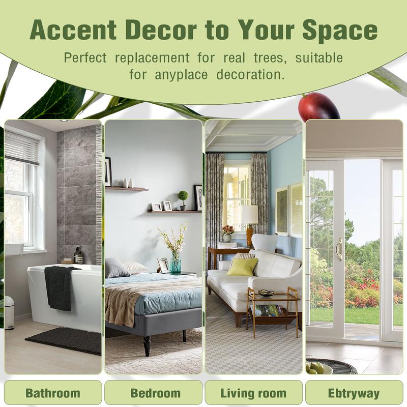 Realistic Olive Tree Decor